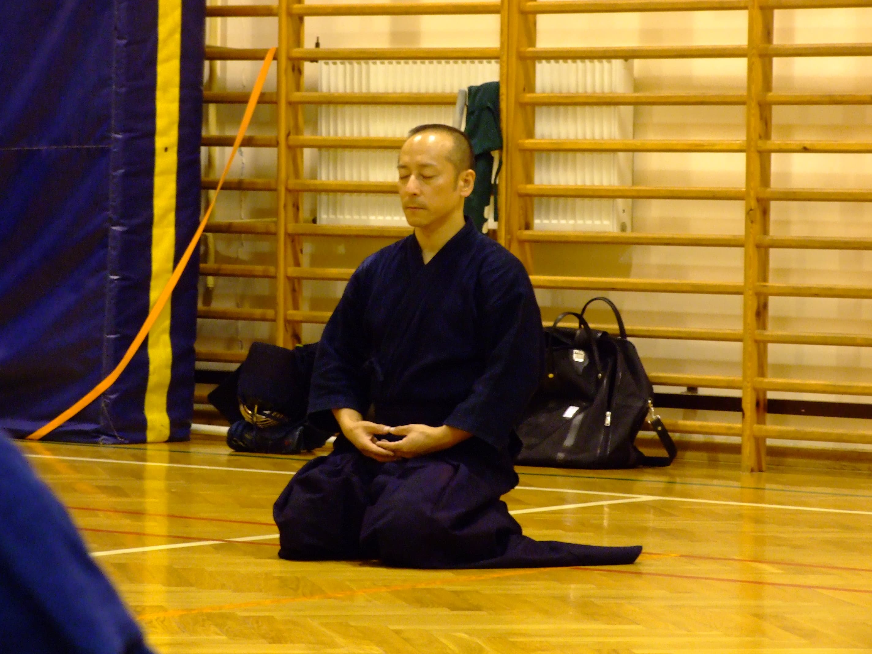 kendoka training