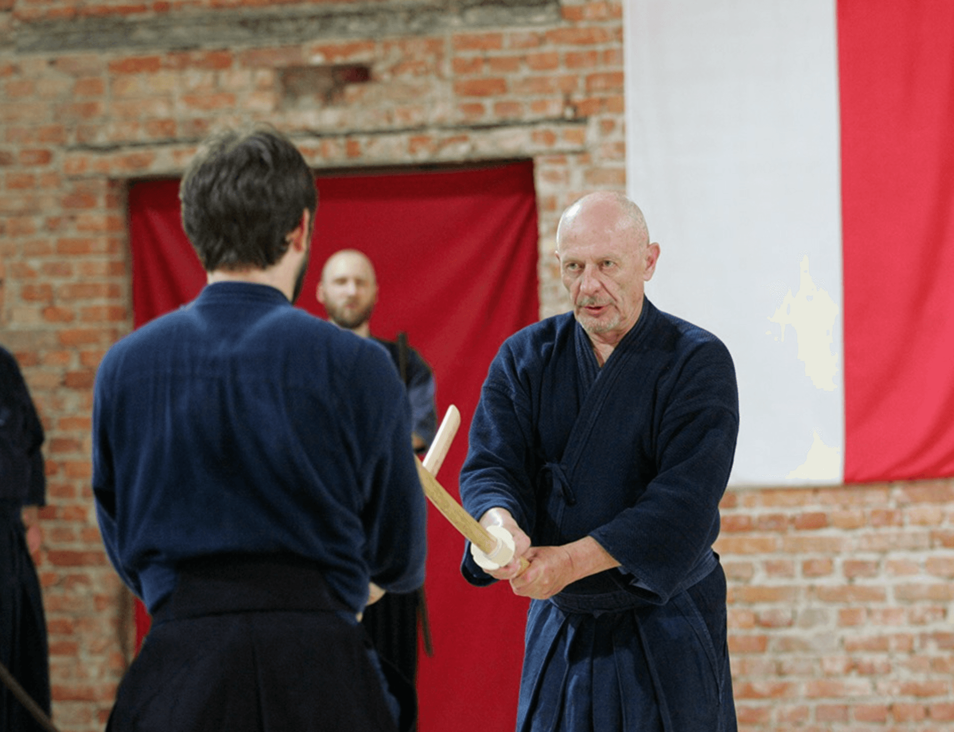 kendoka training